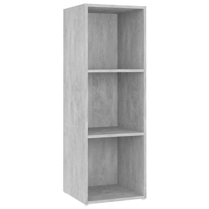 Mobili TV 2 pz Grigio Cemento 107x35x37 cm in Legno Multistrato - homemem39