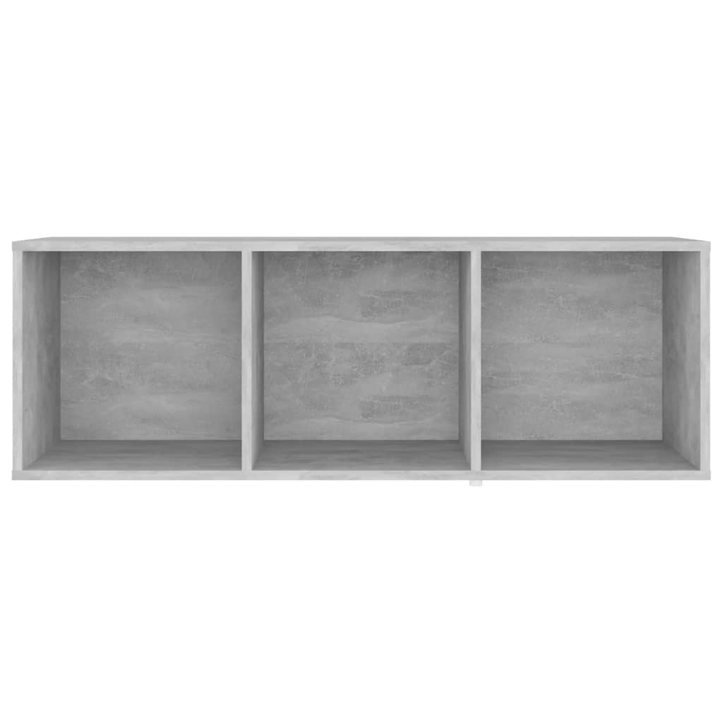 Mobili TV 3 pz Grigio Cemento 107x35x37 cm in Legno Multistrato - homemem39