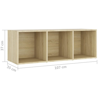 Set Mobile TV 3 pz Rovere Sonoma in Legno Multistrato