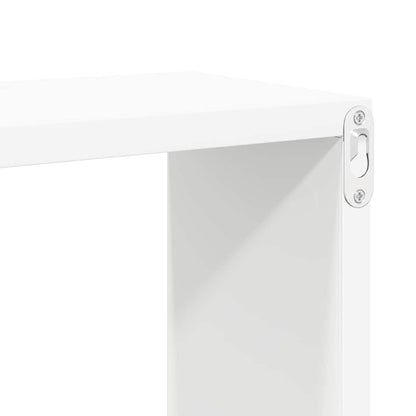 Mensole Parete a Cubo 2 pz Bianche 30x15x30cm | homemem39