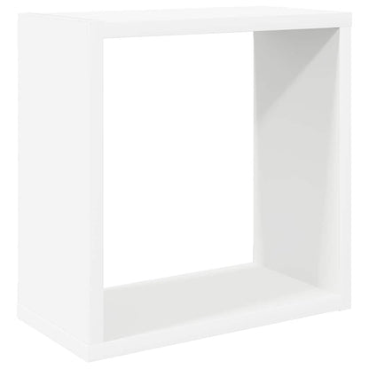 Mensole Parete a Cubo 6 pz Bianche 30x15x30 cm | homemem39