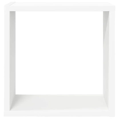 Mensole Parete a Cubo 6 pz Bianche 30x15x30 cm | homemem39