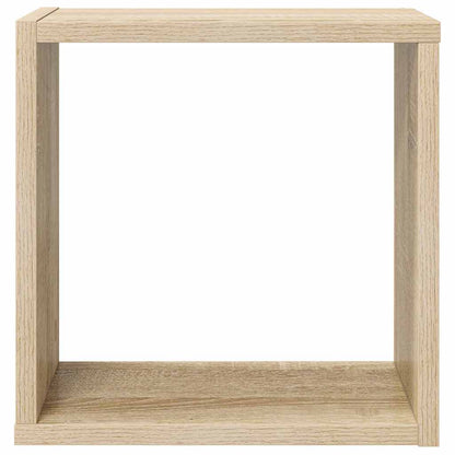 Mensole a Cubo 4 pz Rovere Sonoma 30x15x30 cm | homemem39