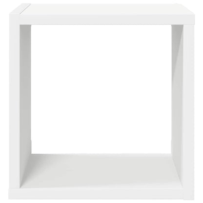 Mensole Parete a Cubo 4 pz Bianche 26x15x26 cm | homemem39
