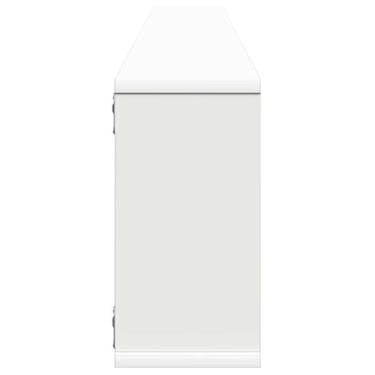 Mensole Parete a Cubo 4 pz Bianco 100x15x30 cm in Multistrato | homemem39
