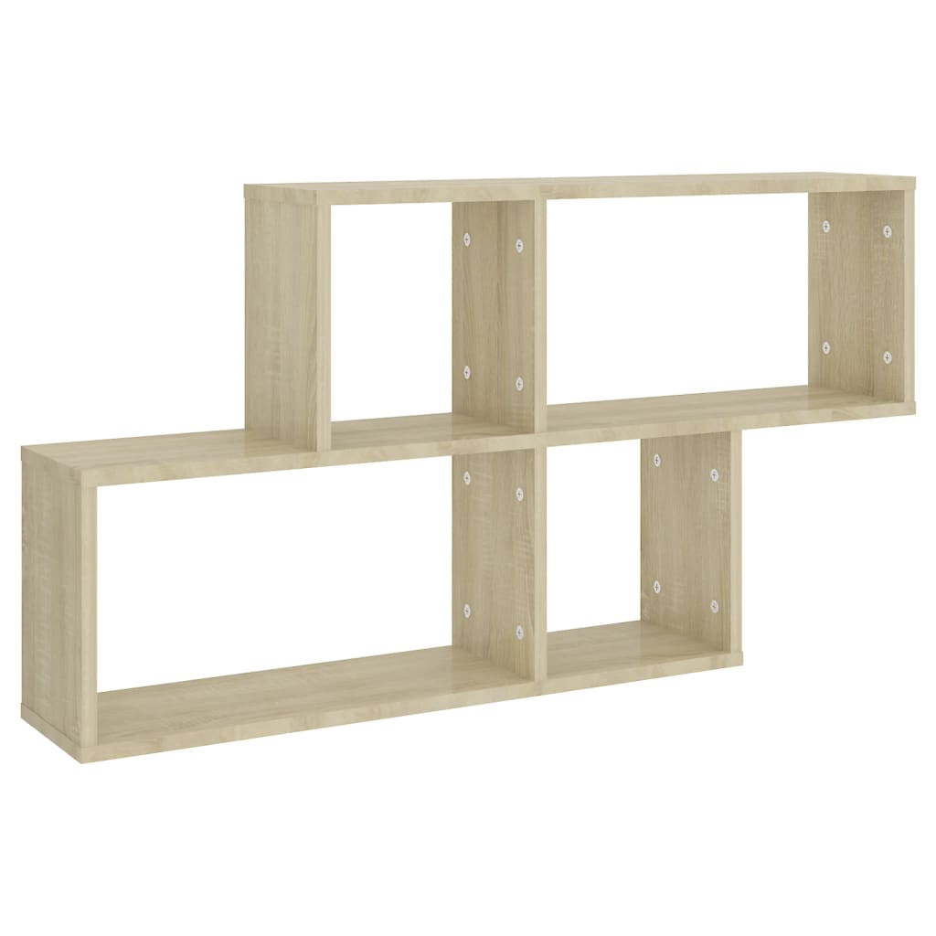 Scaffale a Parete Rovere Sonoma 100x18x53 cm Legno Multistrato | homemem39