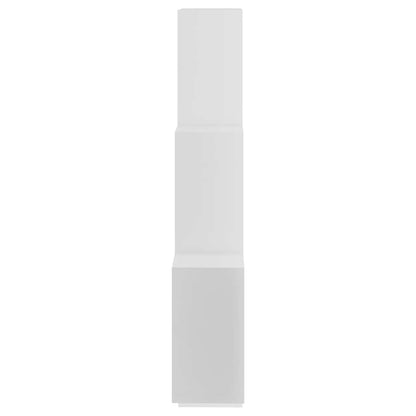 Scaffale a Parete Bianco 90x16x78 cm in Multistrato | homemem39