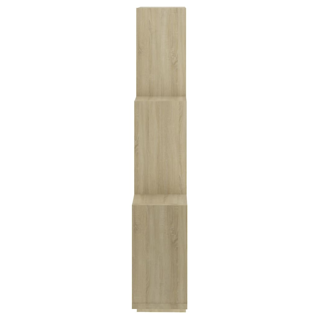 Mensola Parete Cubo Rovere Sonoma 78x15x93cm Legno Multistrato | homemem39