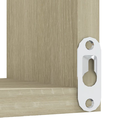 Scaffale Angolare a Muro Sonoma 40x40x50 cm Legno Multistrato | homemem39