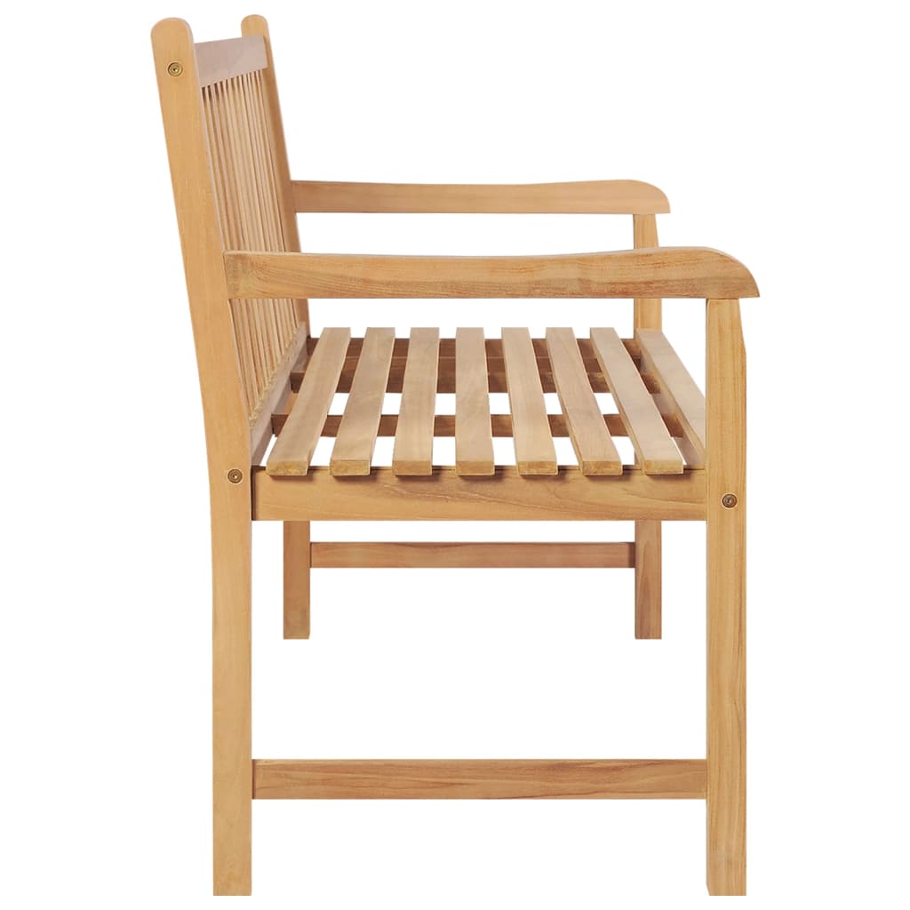 Panchina da Giardino 114 cm in Legno Massello di Teak | homemem39