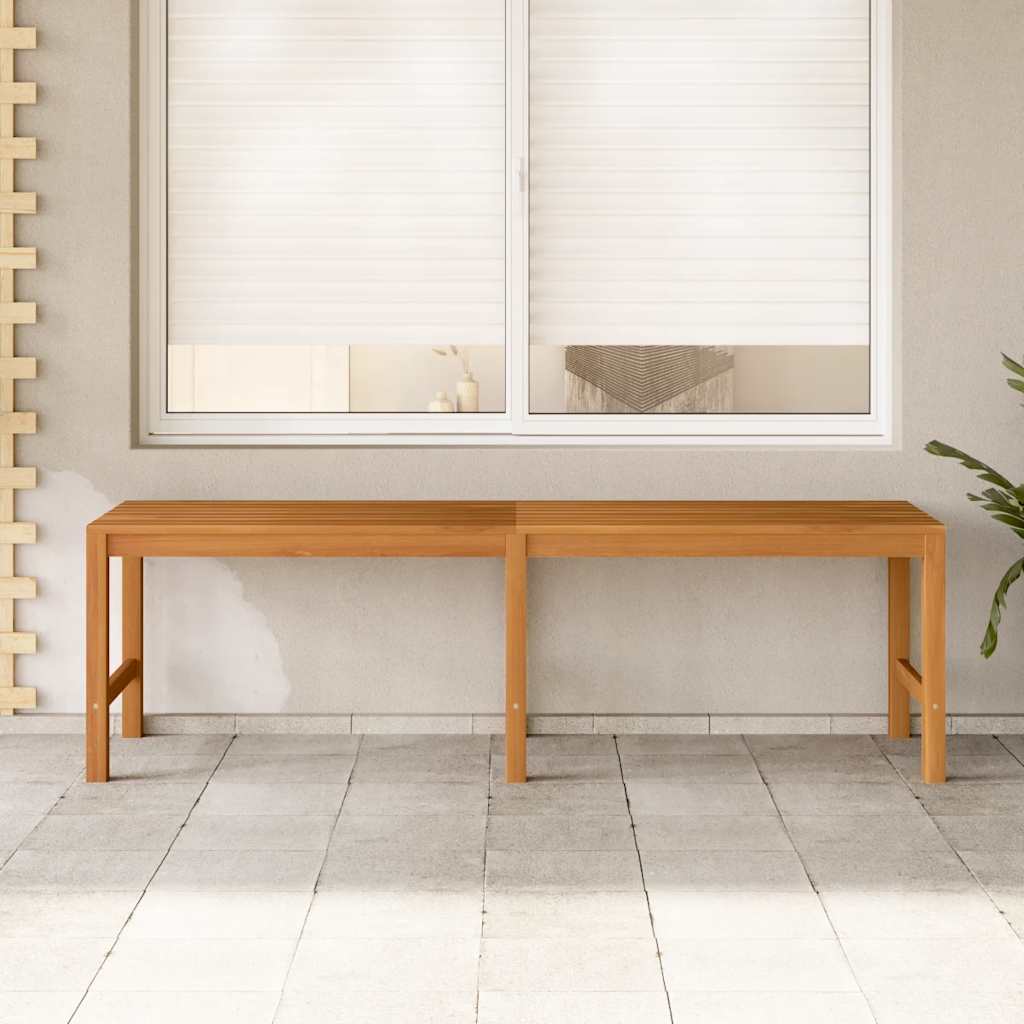 Panchina da Giardino 150 cm in Legno Massello di Teak | homemem39