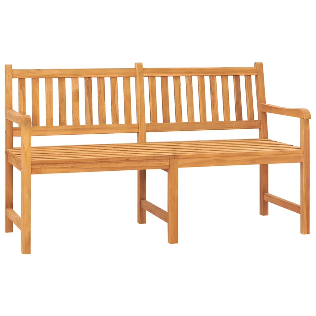 Panca Giardino 3 Posti con Tavolino 150 cm Legno Massello Teak | homemem39