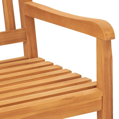 Panca Giardino 3 Posti con Tavolino 150 cm Legno Massello Teak | homemem39