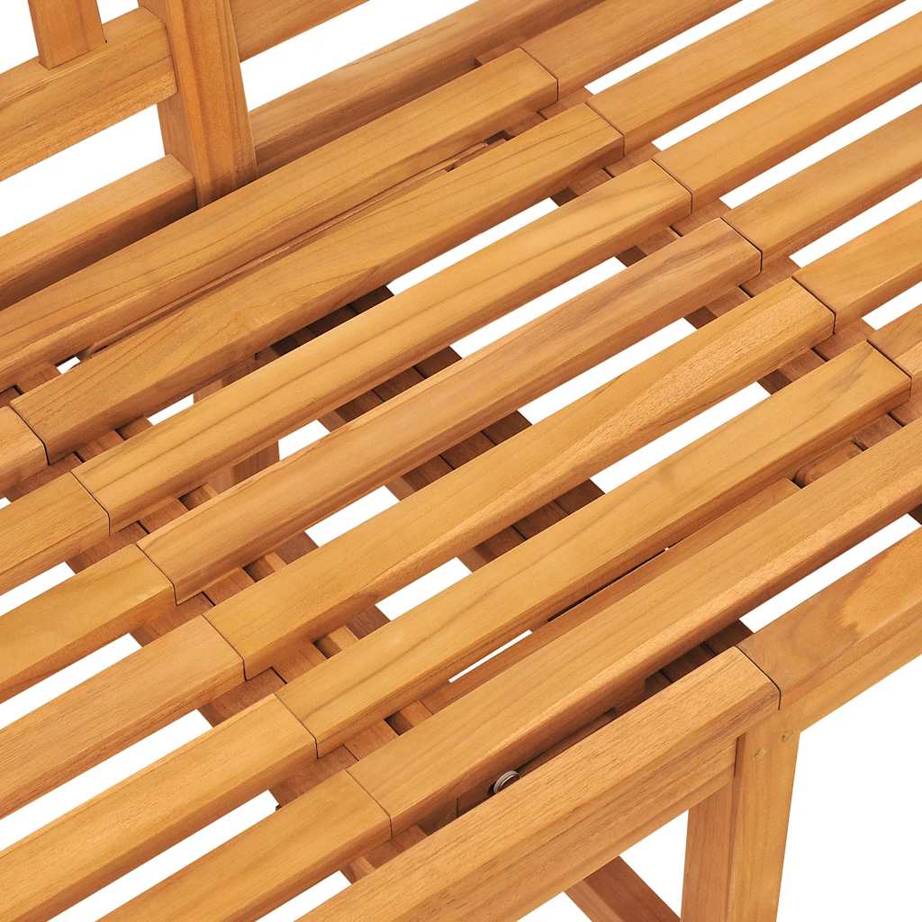 Panca Giardino 3 Posti con Tavolino 150 cm Legno Massello Teak | homemem39