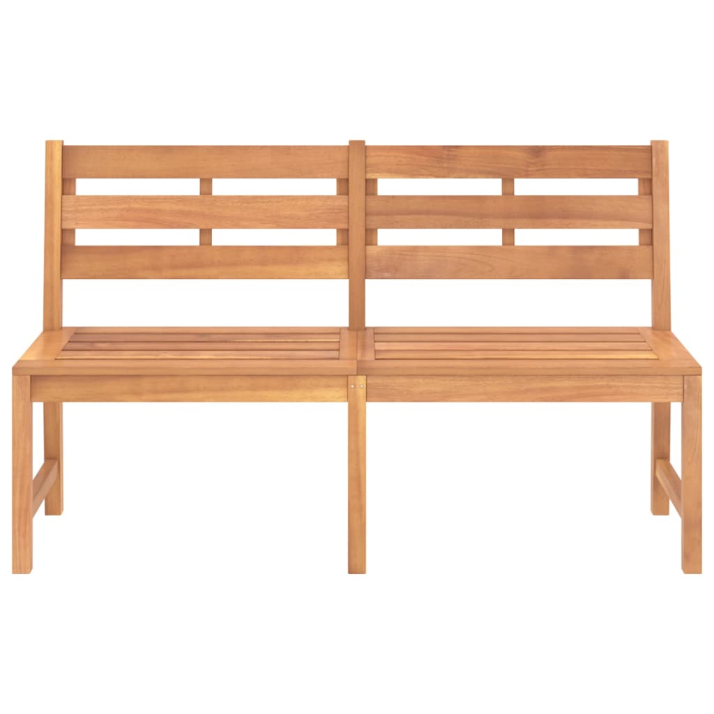 Panca da Giardino 150 cm in Legno Massello di Teak - homemem39
