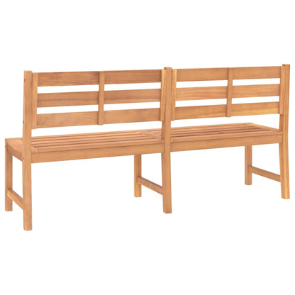 Panchina da Giardino 180 cm in Legno Massello di Teak | homemem39