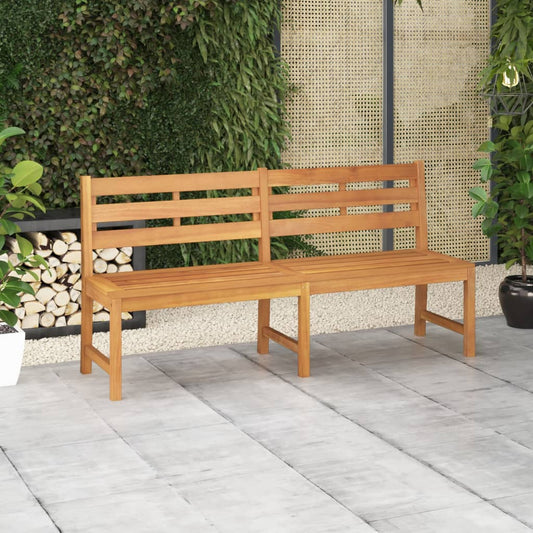 Panchina da Giardino 180 cm in Legno Massello di Teak | homemem39