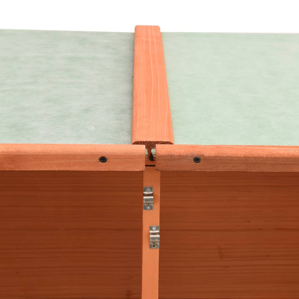 Capanno Attrezzi da Giardino 140x75x160 cm in Massello di Abete - homemem39