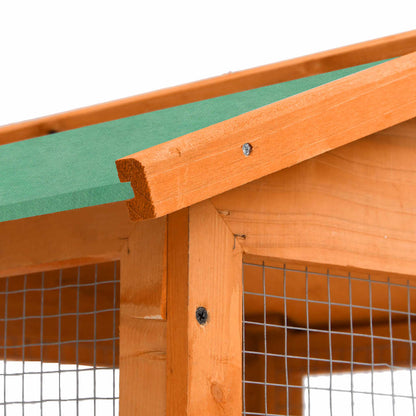 Gabbia per Uccelli 68x62x166 cm in Legno di Abete - homemem39