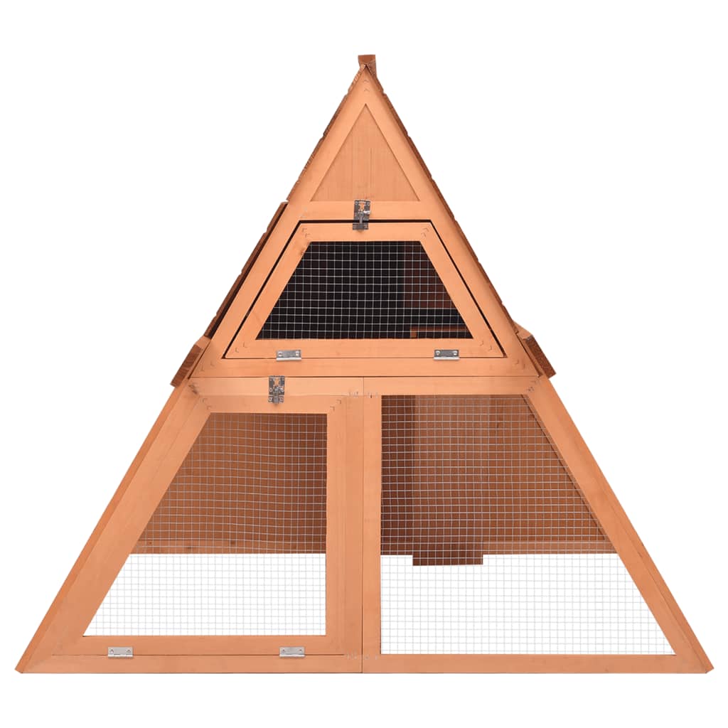 Conigliera 152x127x109,5 cm in Legno Massello di Abete | homemem39