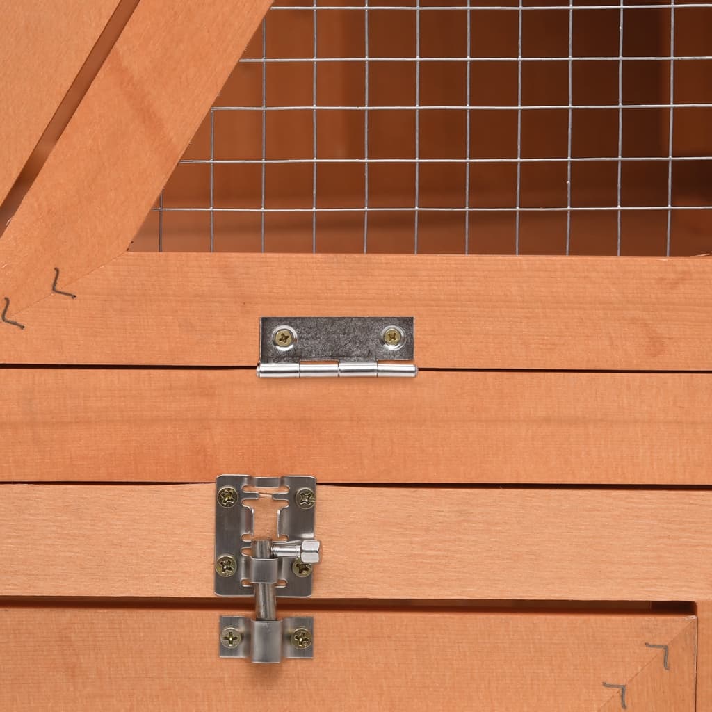 Conigliera 152x127x109,5 cm in Legno Massello di Abete | homemem39