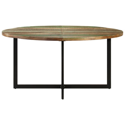Tavolo da Pranzo 150x75 cm in Legno Massello di Recupero | homemem39