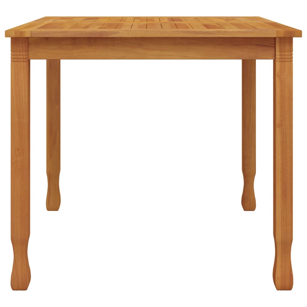 Tavolo da Pranzo da Giardino 85x85x75 cm Legno Massello di Teak