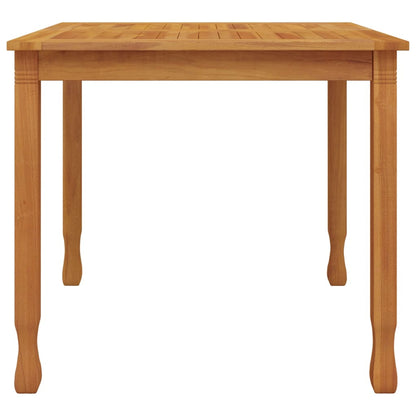 Tavolo da Pranzo da Giardino 85x85x75 cm Legno Massello di Teak