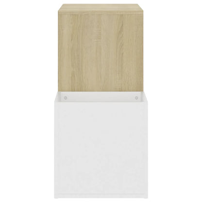 Scarpiera Ingresso Bianco Rovere Sonoma 105x35,5x70 Multistrato