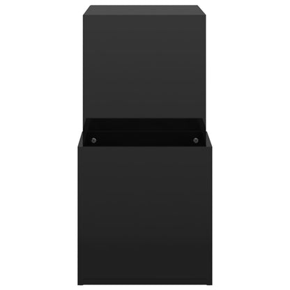 Scarpiera Ingresso Nero Lucido 105x35,5x70cm Legno Multistrato
