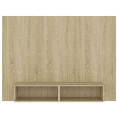 Mobile TV a Muro Rovere Sonoma 120x23,5x90 cm Legno Multistrato - homemem39