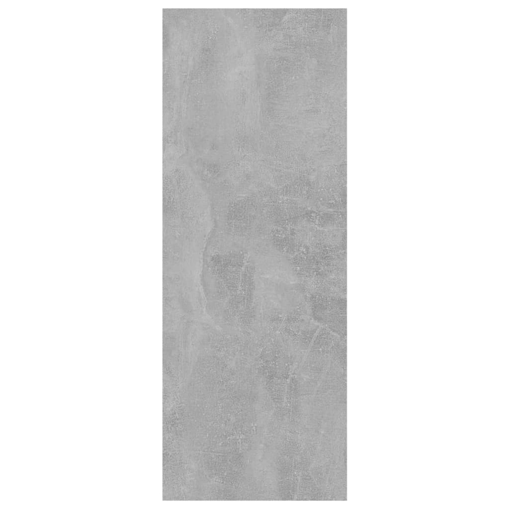 Tavolino Consolle Grigio Cemento 78x30x80cm Legno Multistrato - homemem39