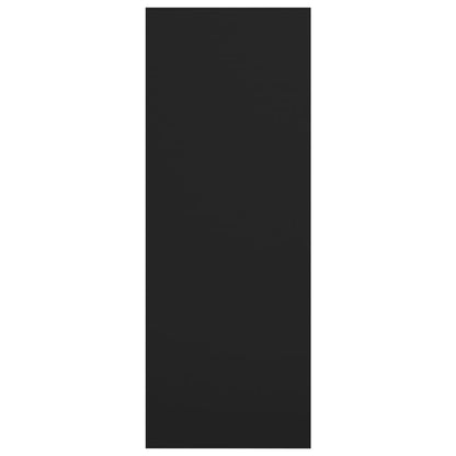 Tavolino Consolle Nero 105x30x80 cm in Legno Multistrato - homemem39