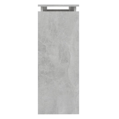 Tavolino Consolle Grigio Cemento 102x30x80cm Legno Multistrato - homemem39