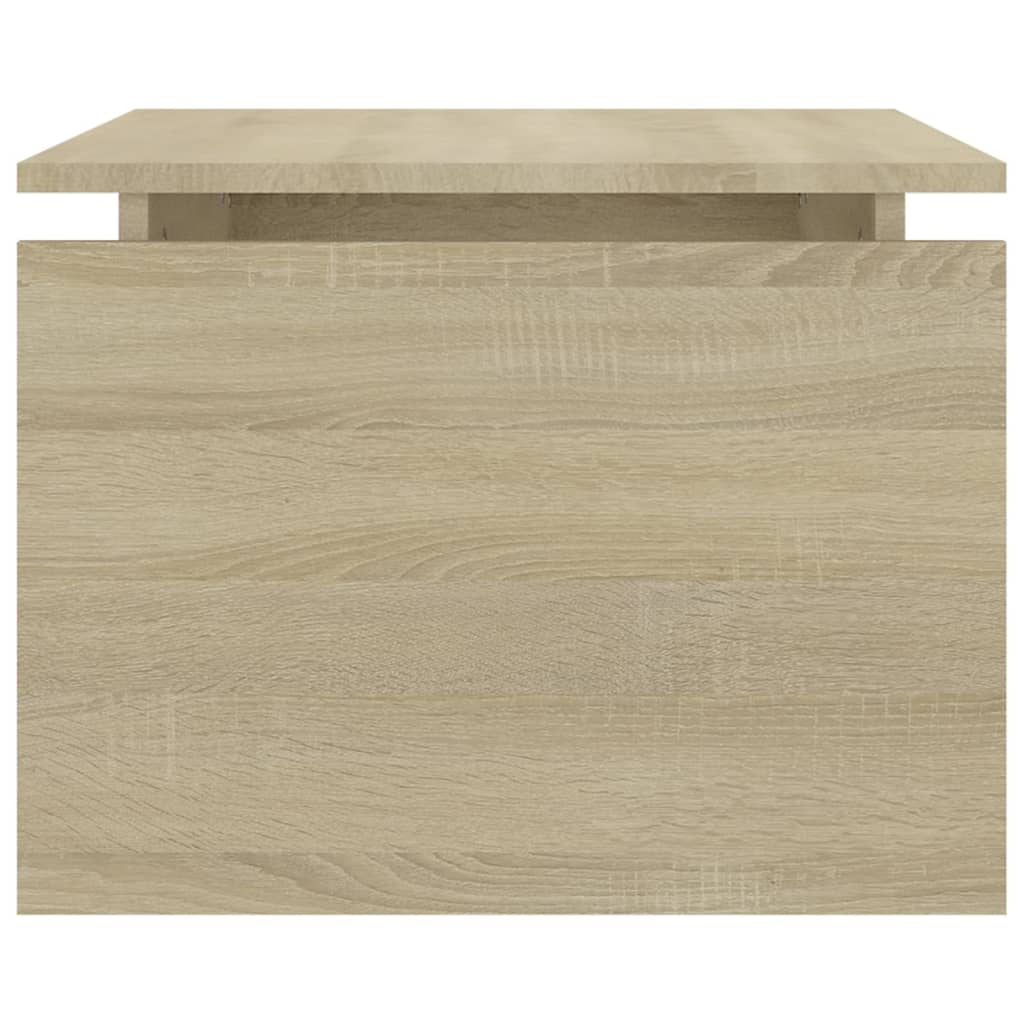 Tavolino da Salotto Rovere Sonoma 68x50x38 cm Legno Multistrato | homemem39