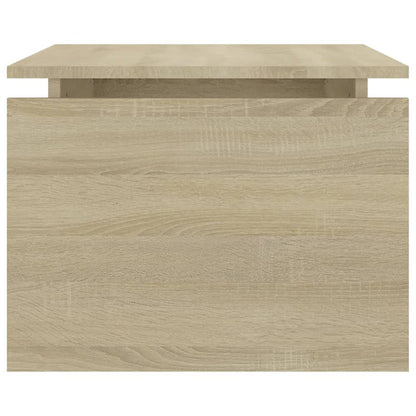 Tavolino da Salotto Rovere Sonoma 68x50x38 cm Legno Multistrato | homemem39
