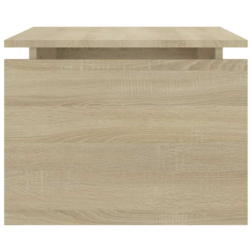 Tavolino da Salotto Rovere Sonoma 68x50x38 cm Legno Multistrato