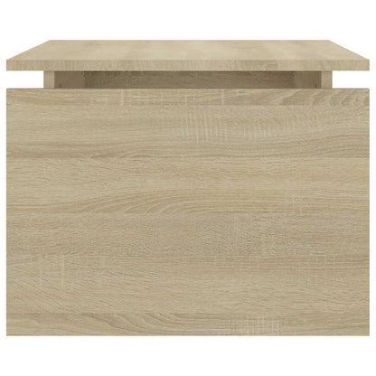 Tavolino da Salotto Rovere Sonoma 68x50x38 cm Legno Multistrato