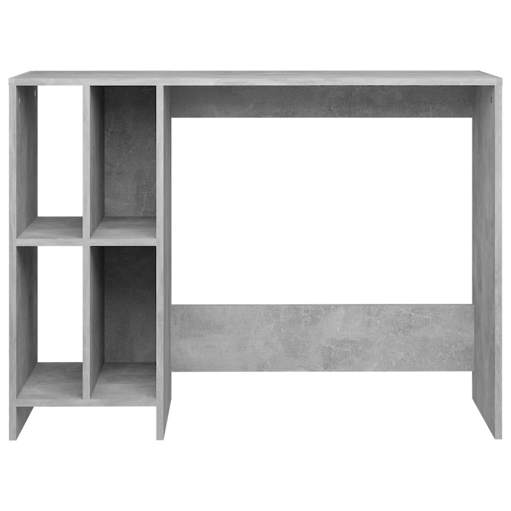 Scrivania Portatile Grigio Cemento 102,5x35x75 cm Multistrato - homemem39