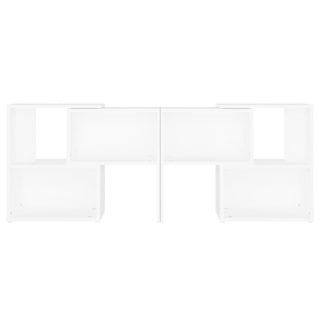 Mobile TV Bianco 104x30x52 cm inLegno Multistrato - homemem39