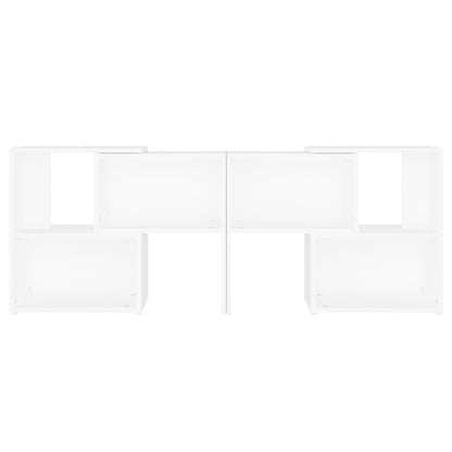 Mobile TV Bianco 104x30x52 cm inLegno Multistrato - homemem39