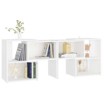 Mobile TV Bianco 104x30x52 cm inLegno Multistrato - homemem39
