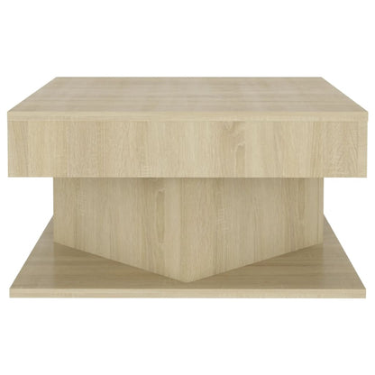 Tavolino da Salotto Rovere Sonoma 57x57x30 cm Legno Multistrato | homemem39