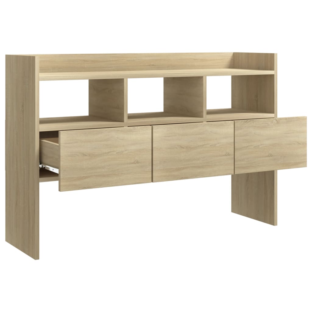 Credenza Rovere Sonoma 105x30x70 cm in Legno Multistrato - homemem39