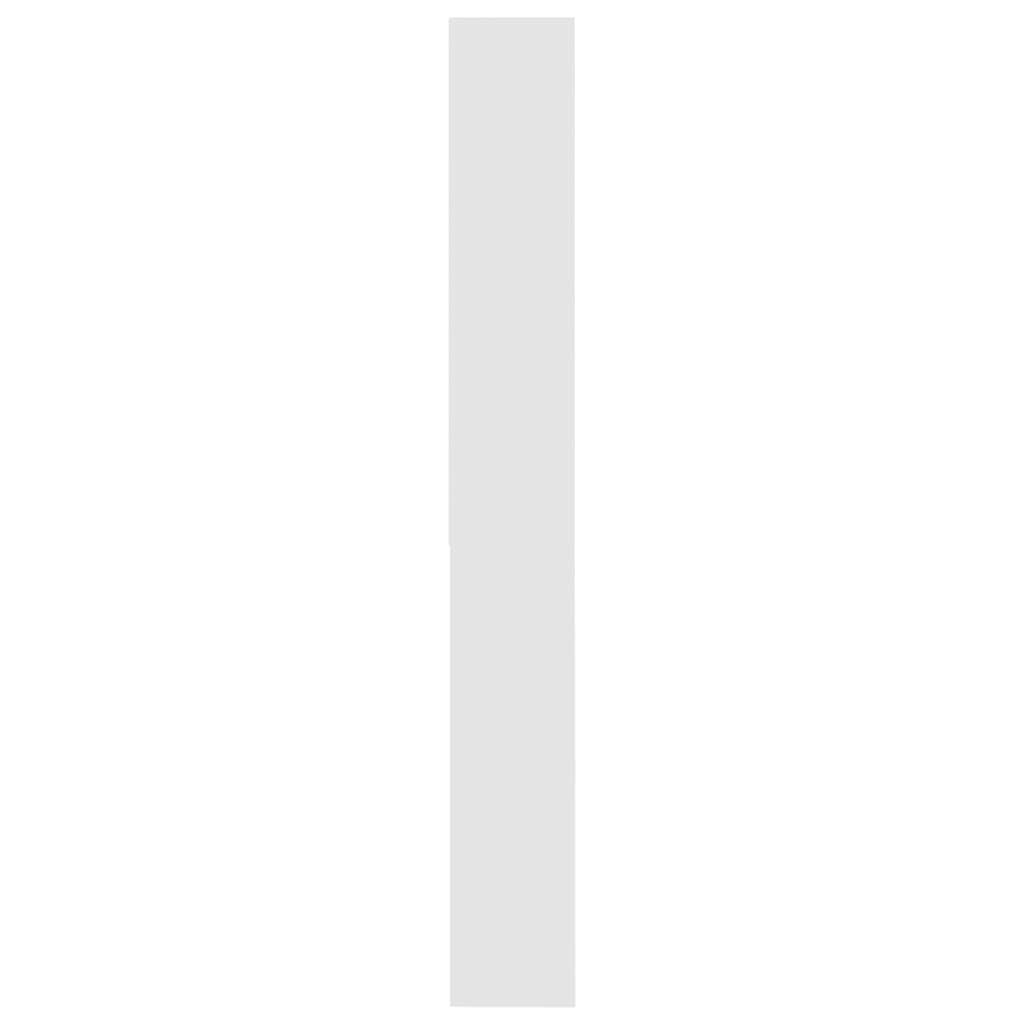 Mobile per Lavatrice Bianco 64x24x190 cm