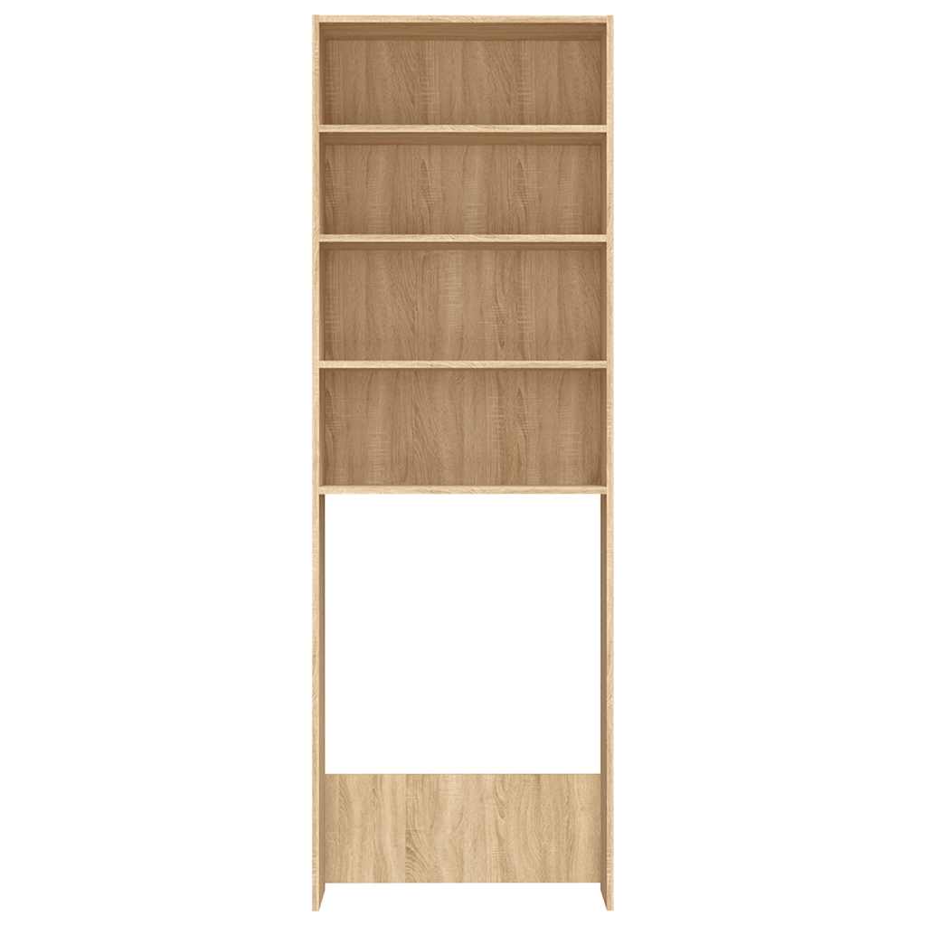 Mobile per Lavatrice Rovere Sonoma 64x24x190 cm | homemem39