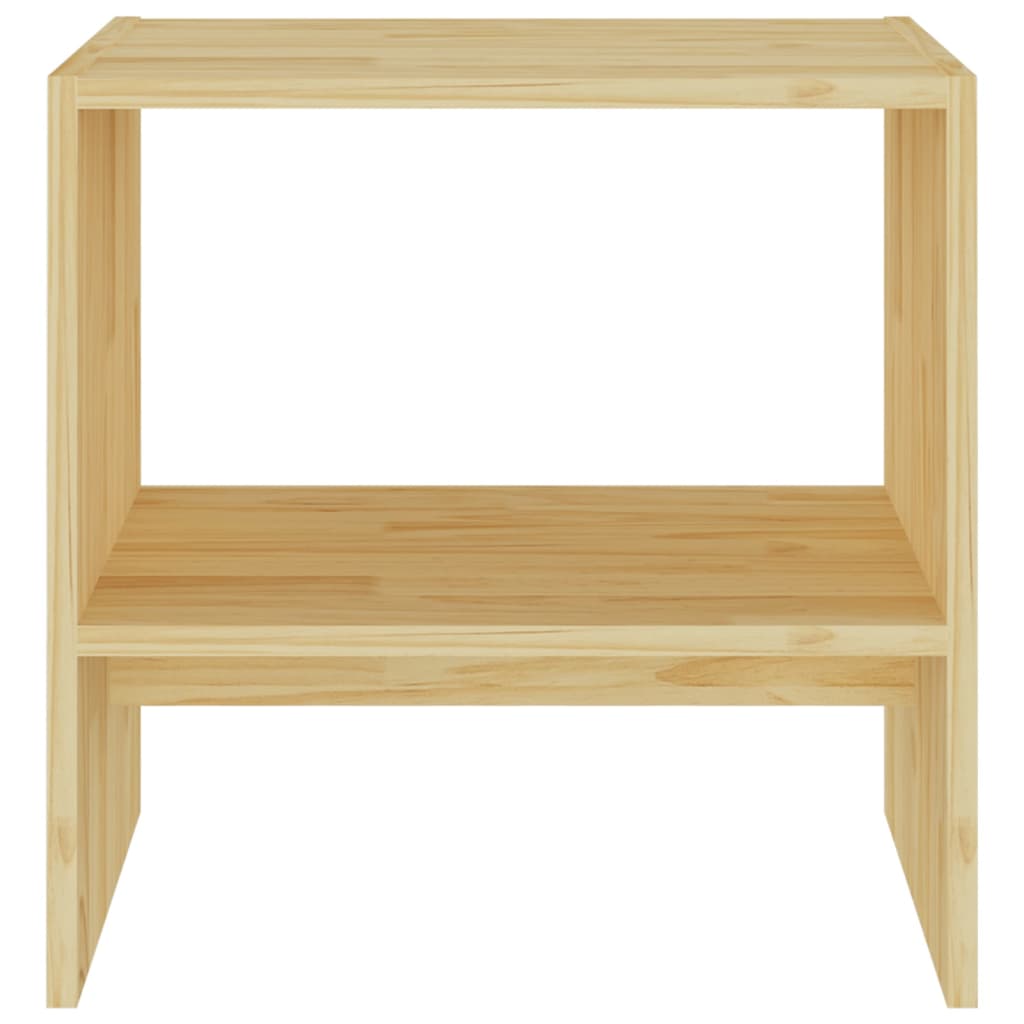Comodini 2 pz 40x30,5x40 cm in Legno Massello di Pino | homemem39