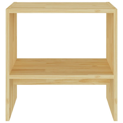 Comodini 2 pz 40x30,5x40 cm in Legno Massello di Pino | homemem39