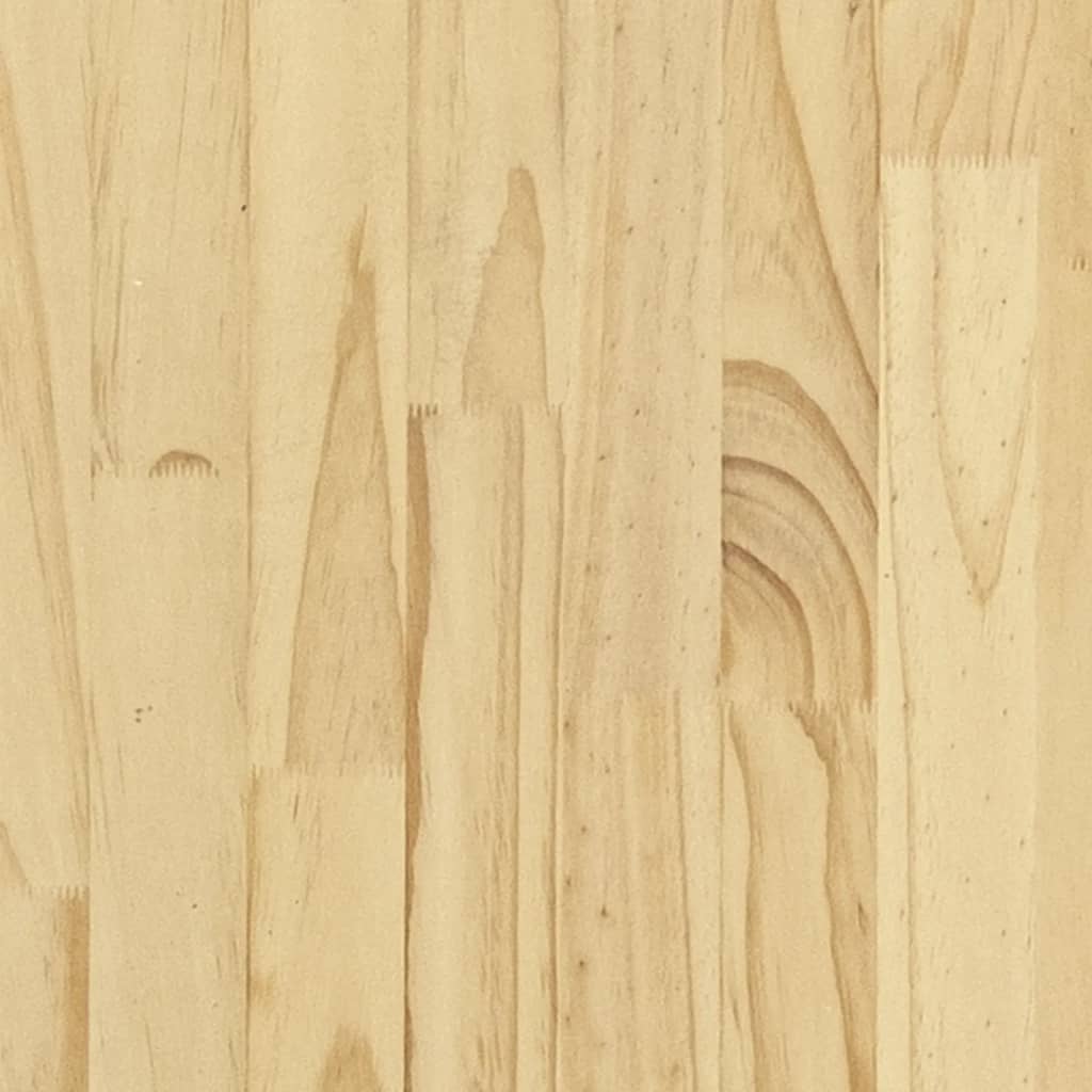 Comodini 2 pz 40x29,5x64 cm in Legno Massello di Pino