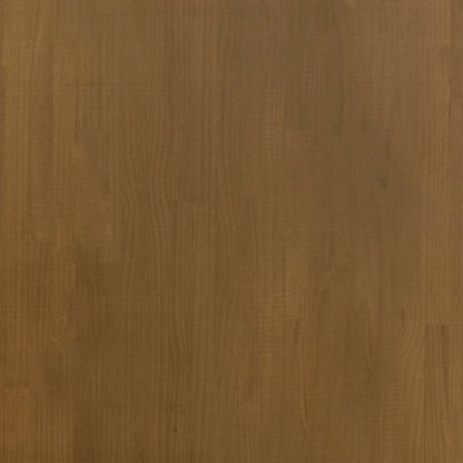 Comodino Marrone Ambrato 60x36x64 cm in Legno Massello di Pino - homemem39